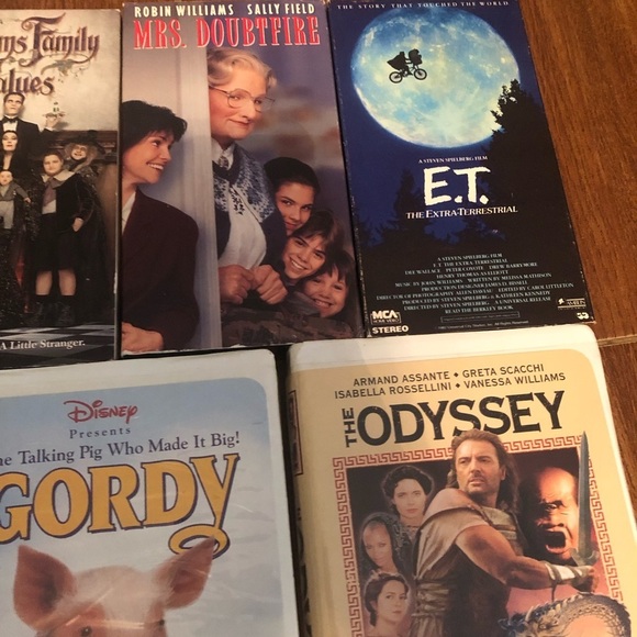 Lot 13 Family Children Movie Vhs tapes Et profesor 20000 gump gordy flintstones - Picture 5 of 7